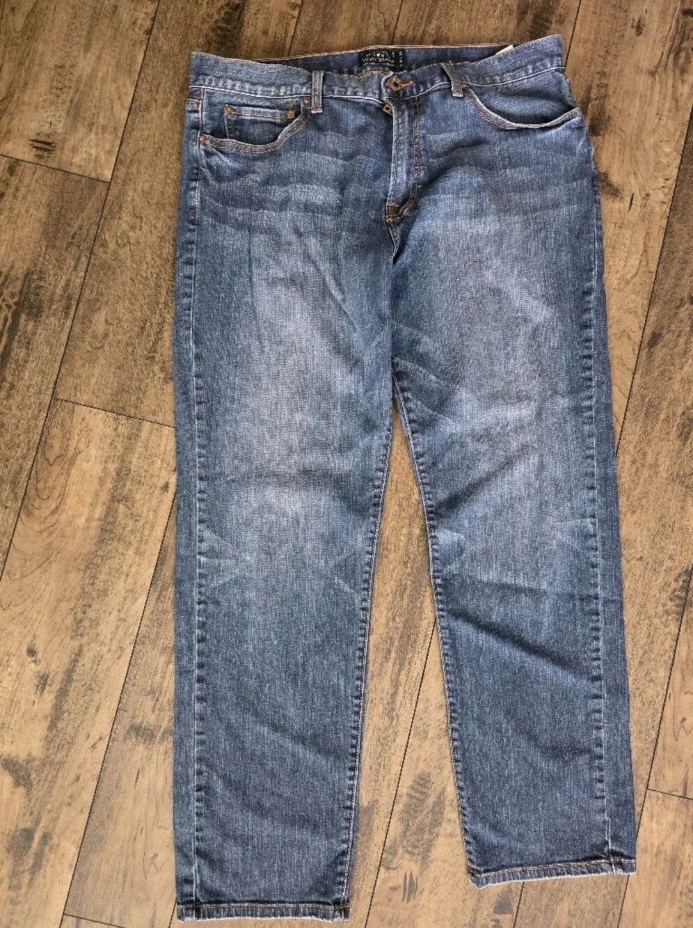 Lucky Brand 221 Original Men's Straight Jeans Medium Blue Wash 38x32